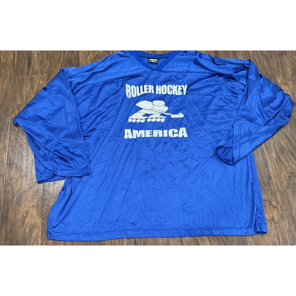 Vntg Athletic Practice Roller Hockey America Jersey Size Xl